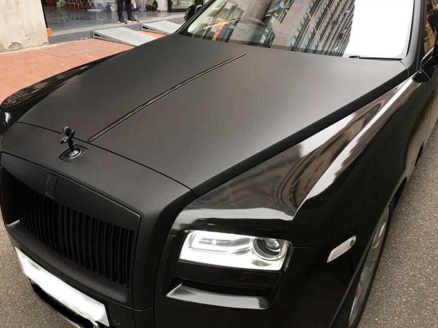 Детали экстерьера Rolls-Royce Ghost by Impressive Wrap 2018 года  (JP) (фото 3 из 10)
